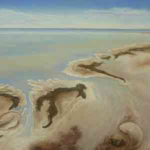 Lake Eyre Rocks_ Original Jenny Greentree Art