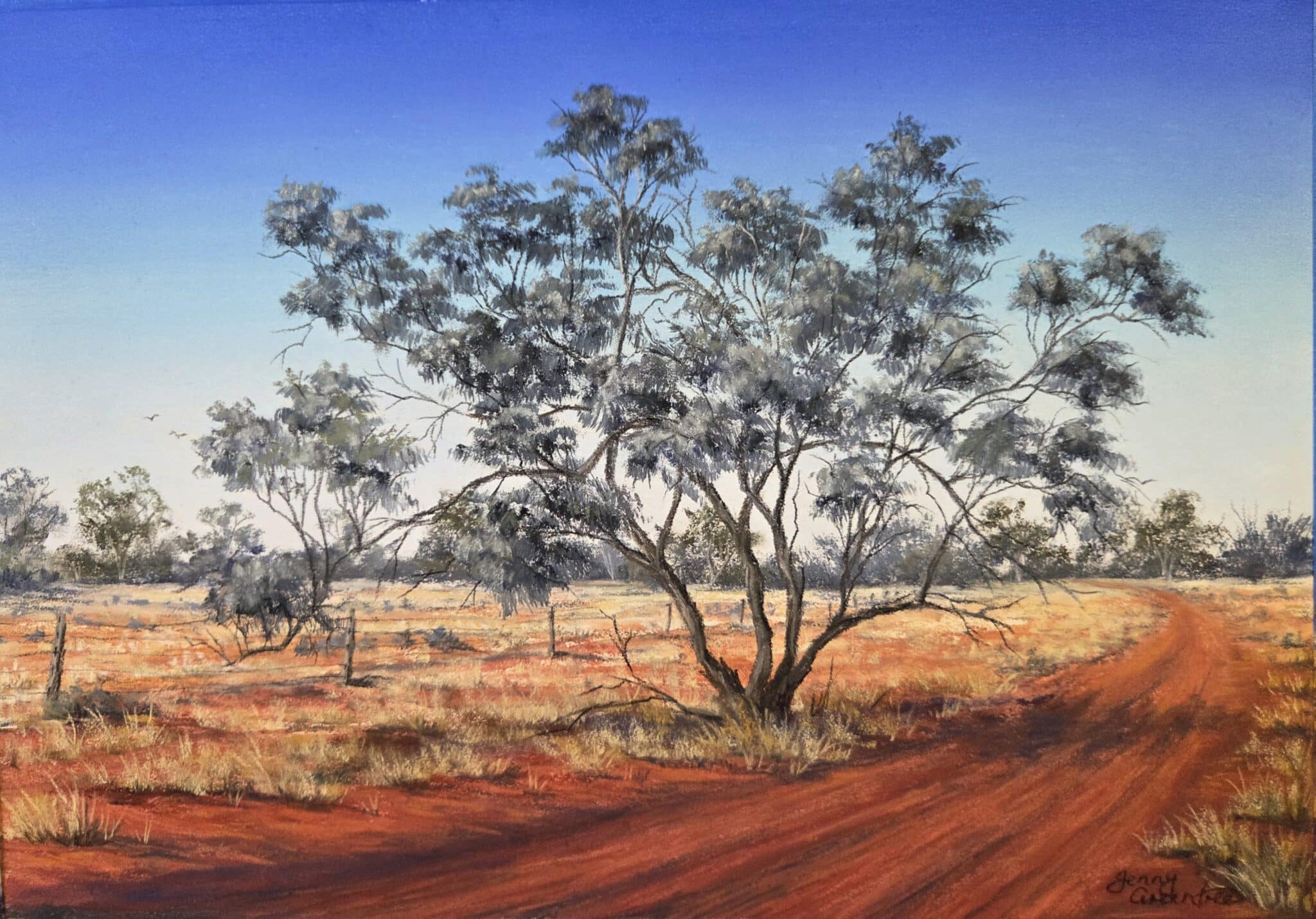Around the Coolibah unframed