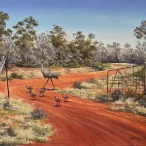 Crossing Safely unframed