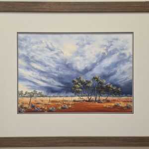 I Love an Outback Storm Framed