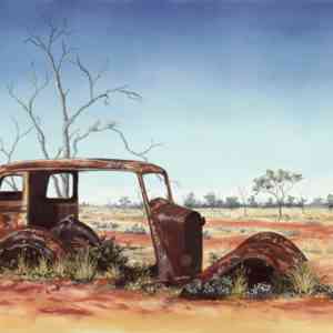 Abandoned in the Outback_Jenny Greentree Art