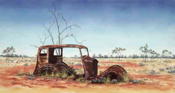 Abandoned in the Outback_Jenny Greentree Art