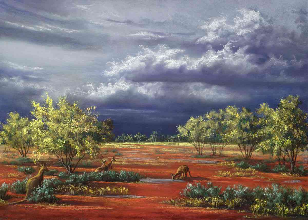 Spring Rains_Jenny Greentree Art