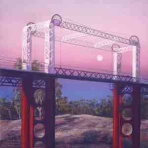 Bourke: A Vision Splendid-Violet Panel_Jenny Greentree Art