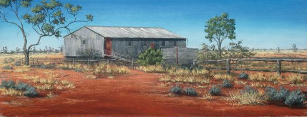 Pera Bore Woolshed_Jenny Greentree Art