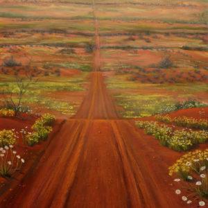 Strzelecki Desert Spring_Jenny Greentree Art