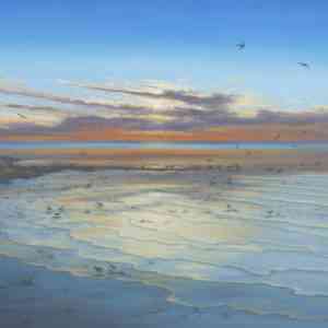 Lake Eyre Sunrise_Jenny Greentree Art