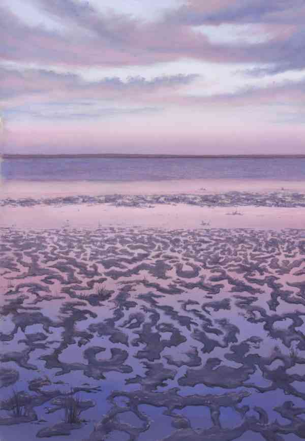 Lake Eyre Twilight_Jenny Greentree Art