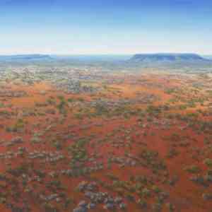 Approaching Mt Oxley_Jenny Greentree Art