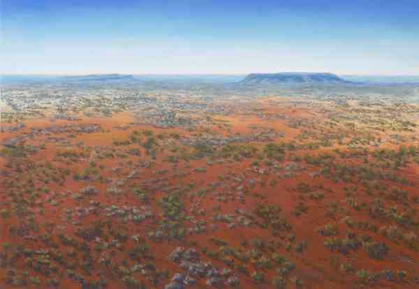 Approaching Mt Oxley_Jenny Greentree Art