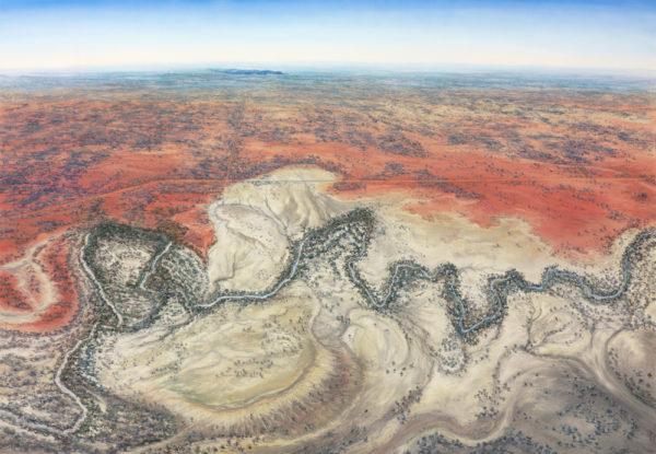 Towards Gundabooka_Jenny Greentree Art