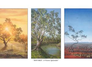 Bourke: A Vision Splendid Scaled Panorama_Jenny Greentree Art