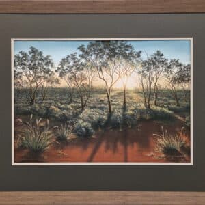 early morning stroll framed.jpg