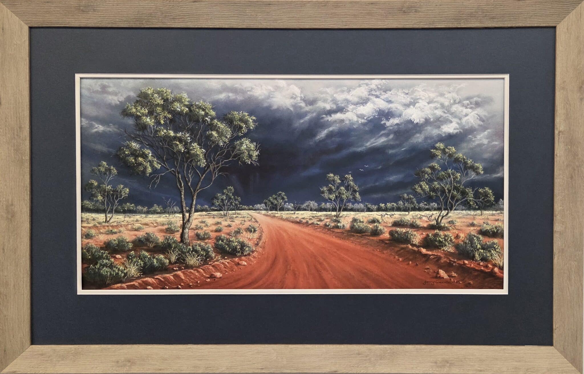 gidgee drought breaker framed