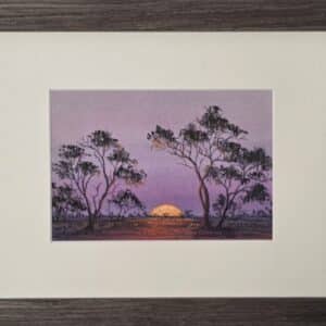 Outback Moonrise.