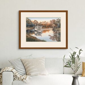 Australian Landscape Art - Twilight Cruise